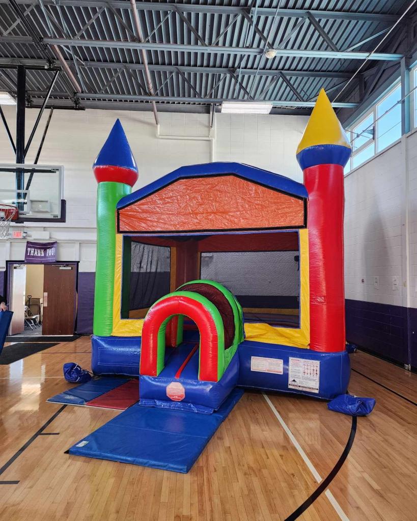 bounce house with water slide in Buffalo