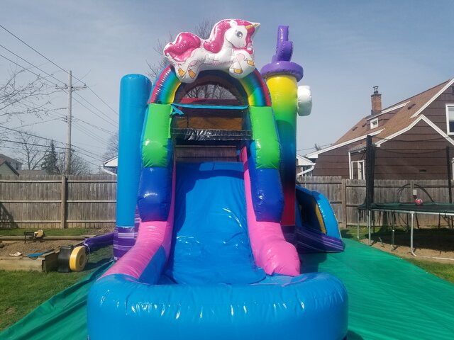 water bounce house rental in Buffalo