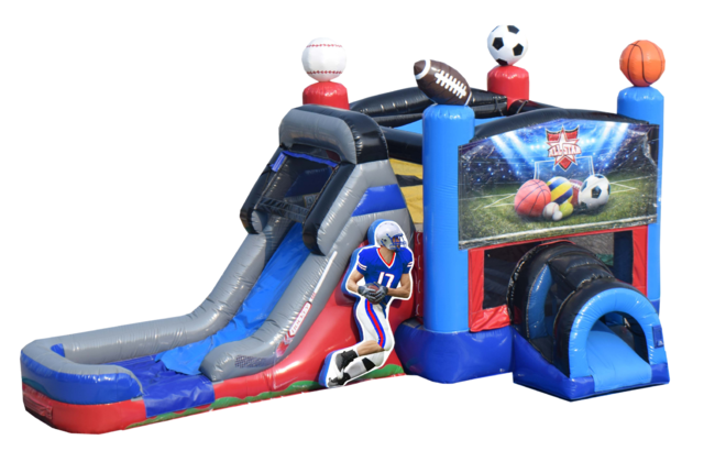 bounce house with water slide in Buffalo